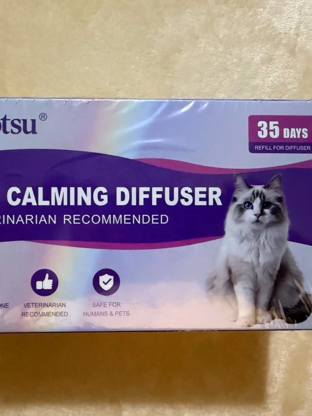 Cat Calming Diffuser with 2 Pheromone Refills NEW BUY ONE GET ONE FREE